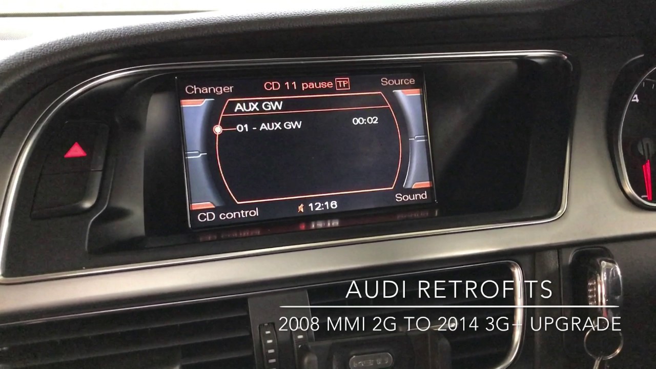 Audi a4 b8 mmi 3g software update